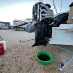 Servis Suzuki motora, pranje i poliranje trupa, ugradnja PlasDECK tikovine u Biogradu – Dry Dock by TriM Nautica